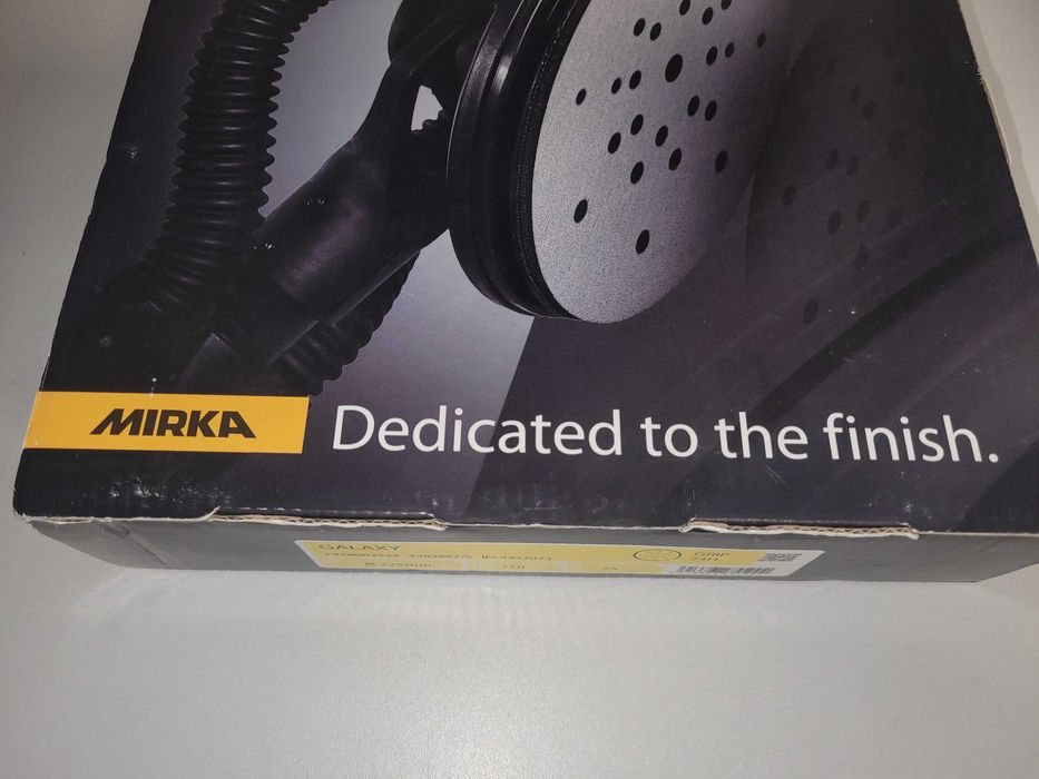 Krążki ścierne Mirka Galaxy, Ø225 mm Grip 24h otwory, P320, 25 sztuk