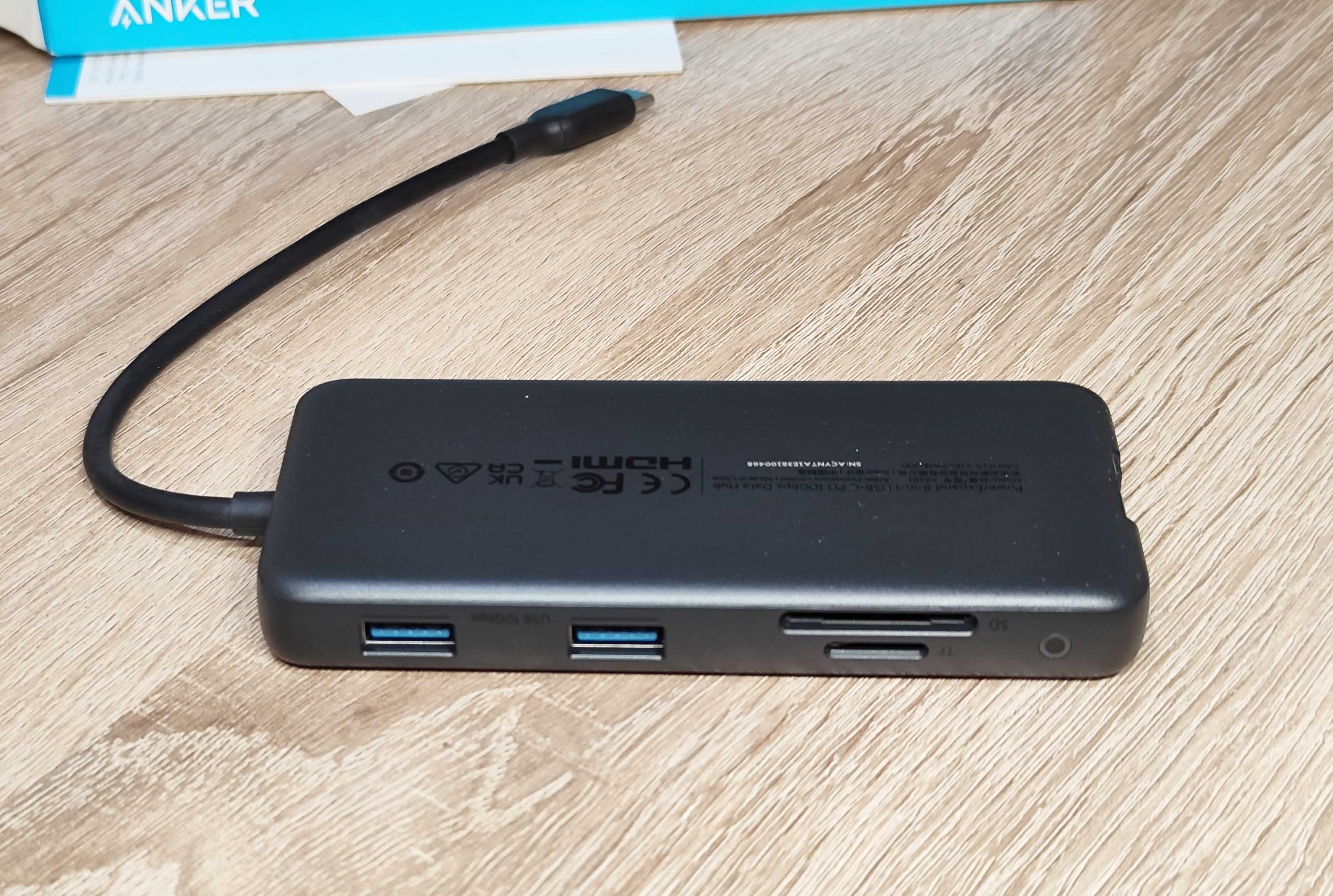 Anker PowerExpand 8-в-1 USB-C PD 10 Гбіт/с Media Hub (A8383)