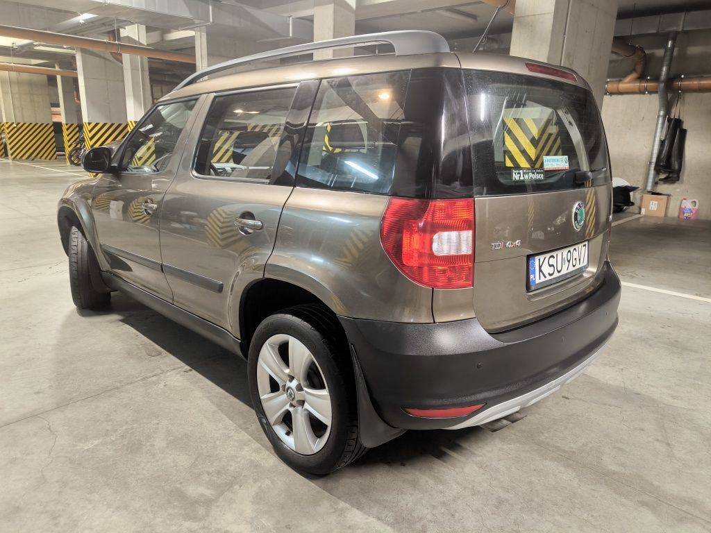 Skoda Yeti 2.0TDI 140km 4x4 Salon PL * Bezwypadkowa