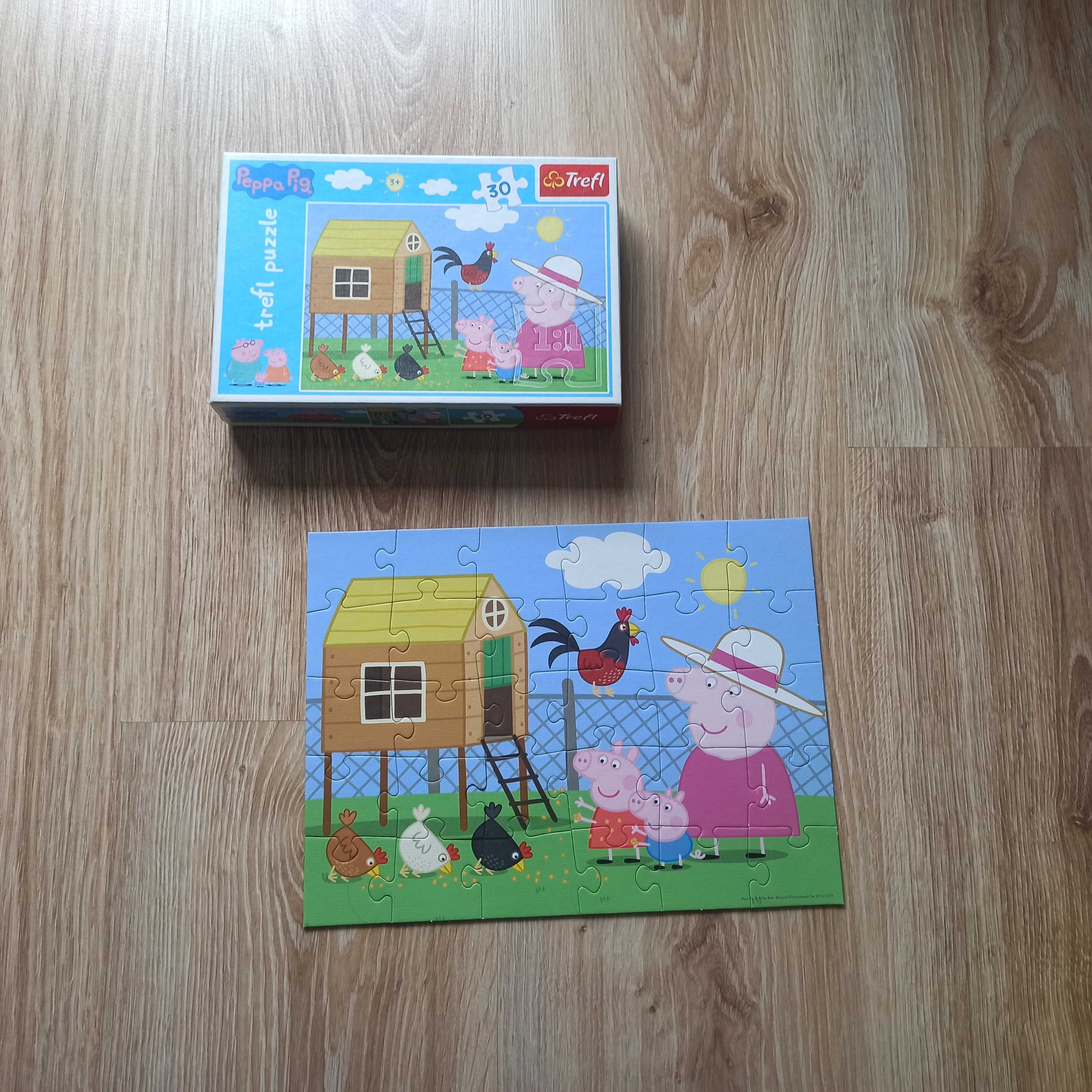 Puzzle świnka Pepa