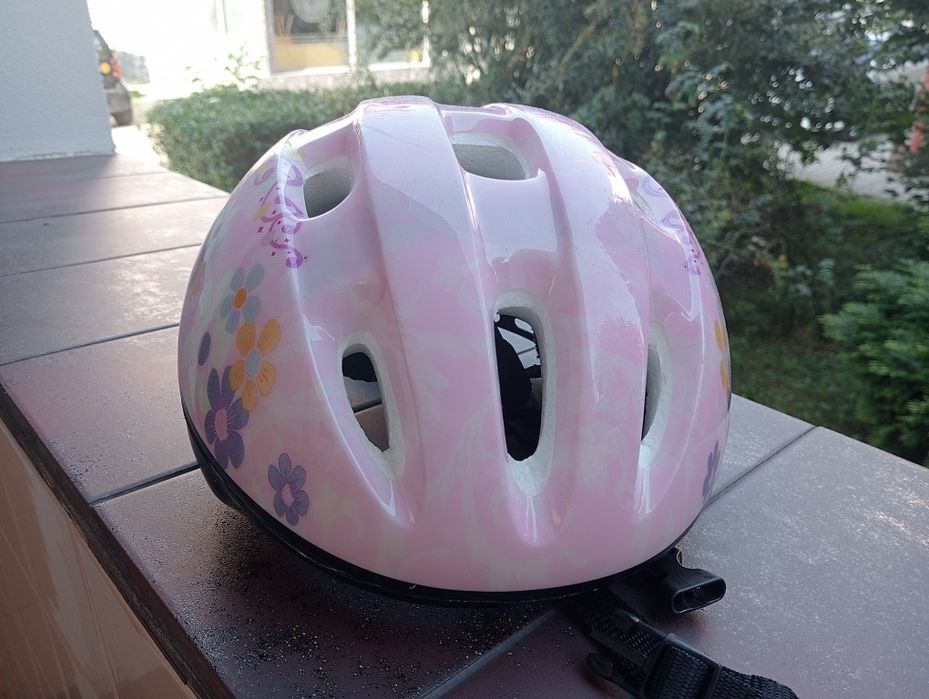 Kask rowerowy dla dziewczynki 48-54
