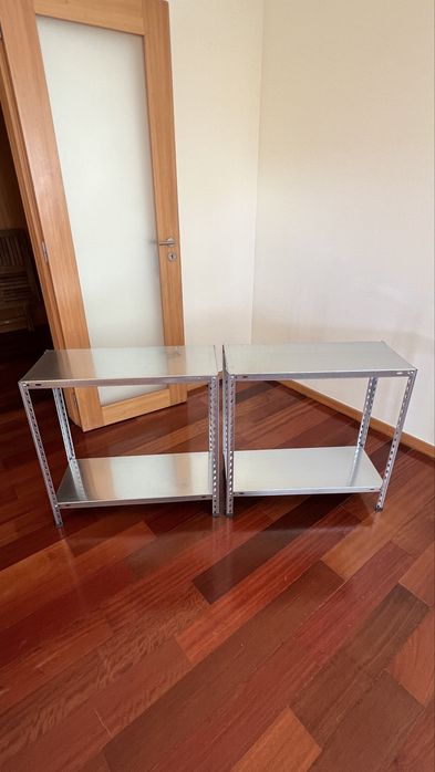 Estante de metal em aço / prateleiras