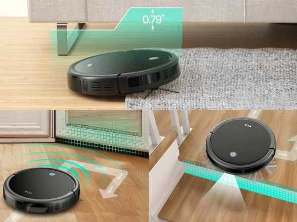 [NOWY, 2 lata gwarancji] Robot sprzątający TCL Sweeva 6000 Czarny