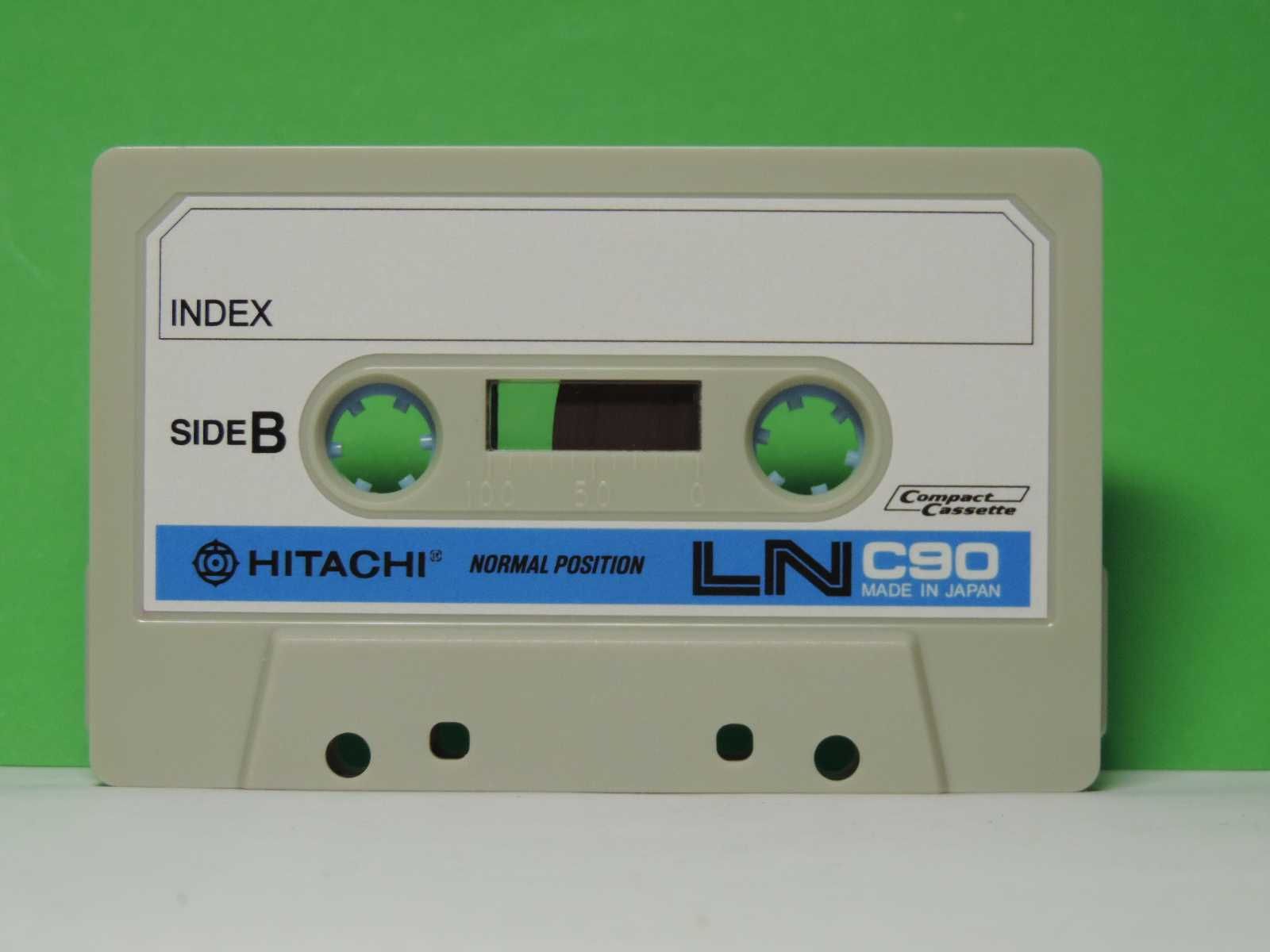 Аудиокассета Top  HITACHI LN C90 -1976-77 -Japan