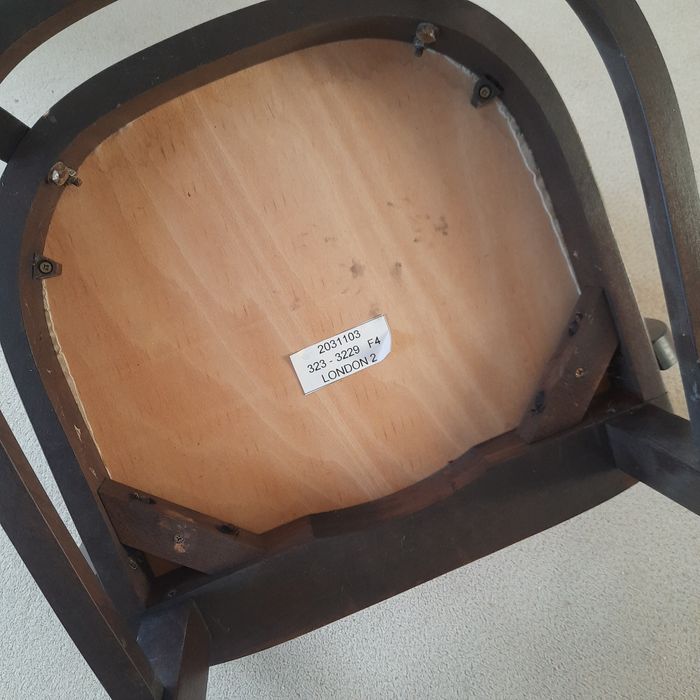 Krzesło podkówka  art deco