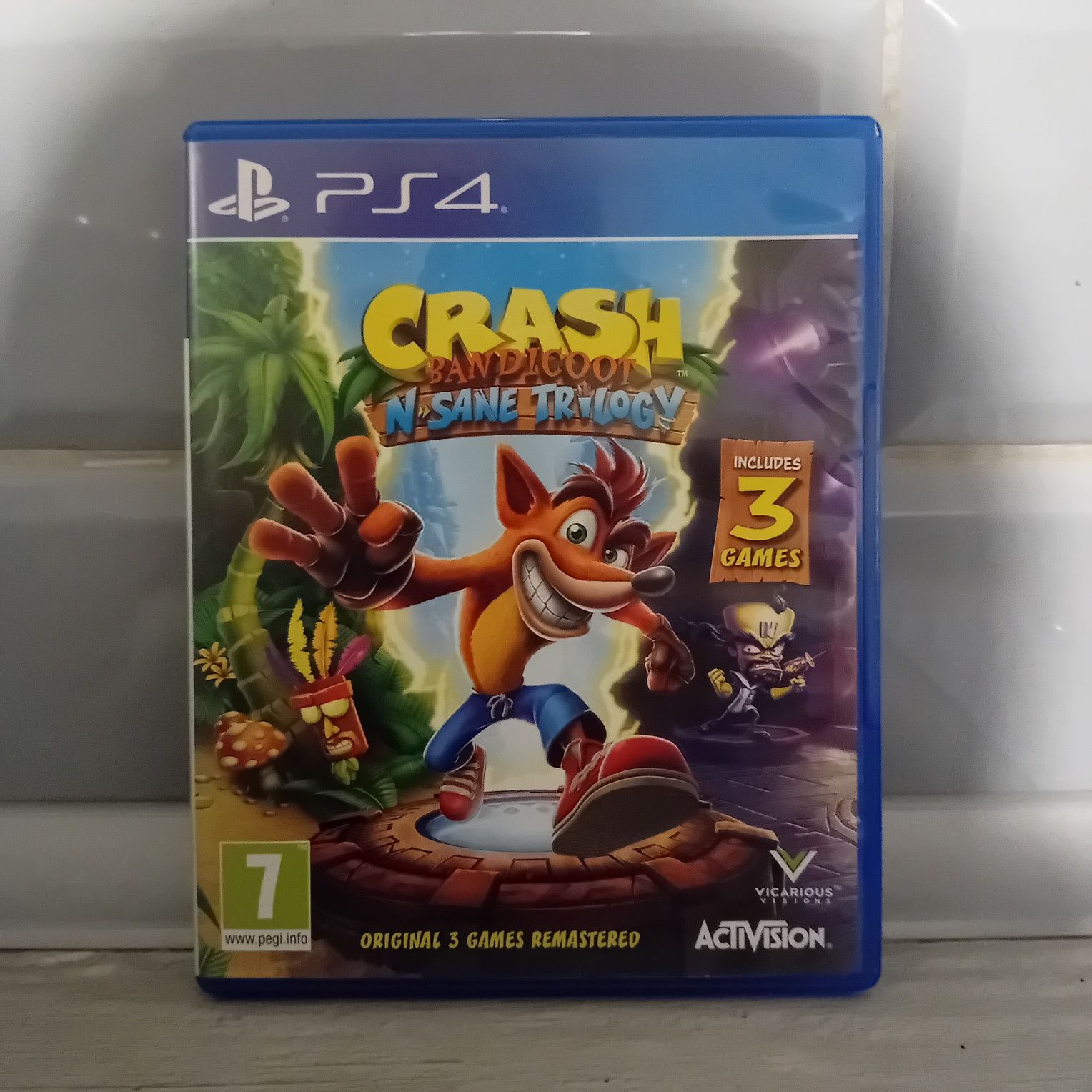 Crash n sane trilogy ps4