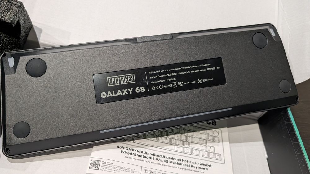 Teclado Mecânico Galaxy68