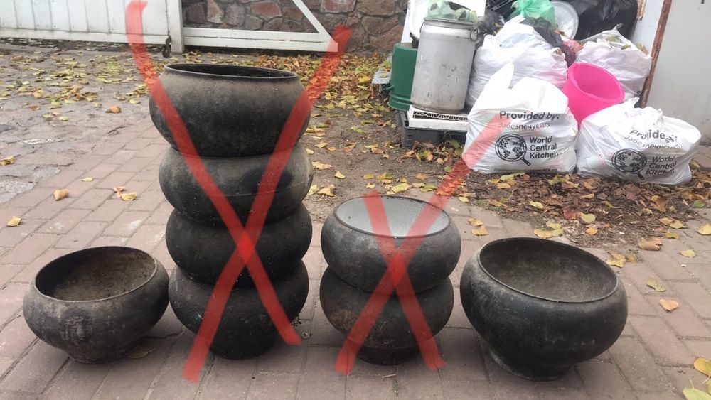 Чавуны б/у больших размеров разные