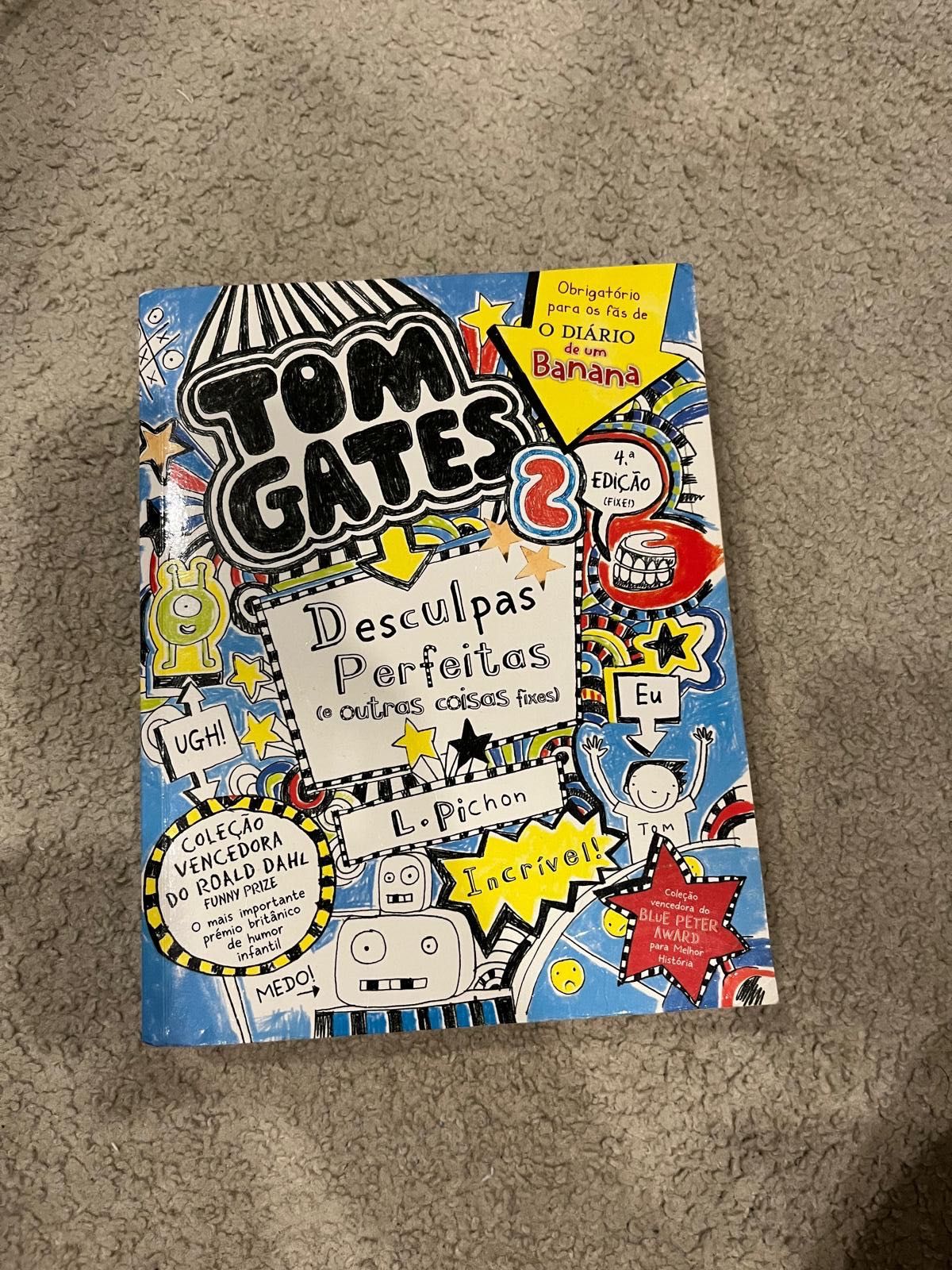 livro Tom Gates 2-“Desculpas perfeitas e outras coisas fixes”