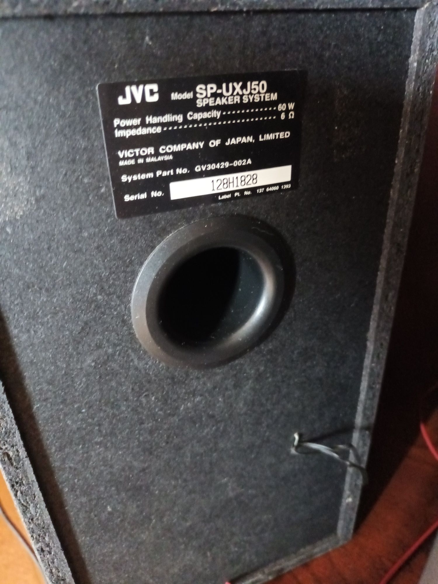 Aparelhagem JVC Model - SP - UXJ50