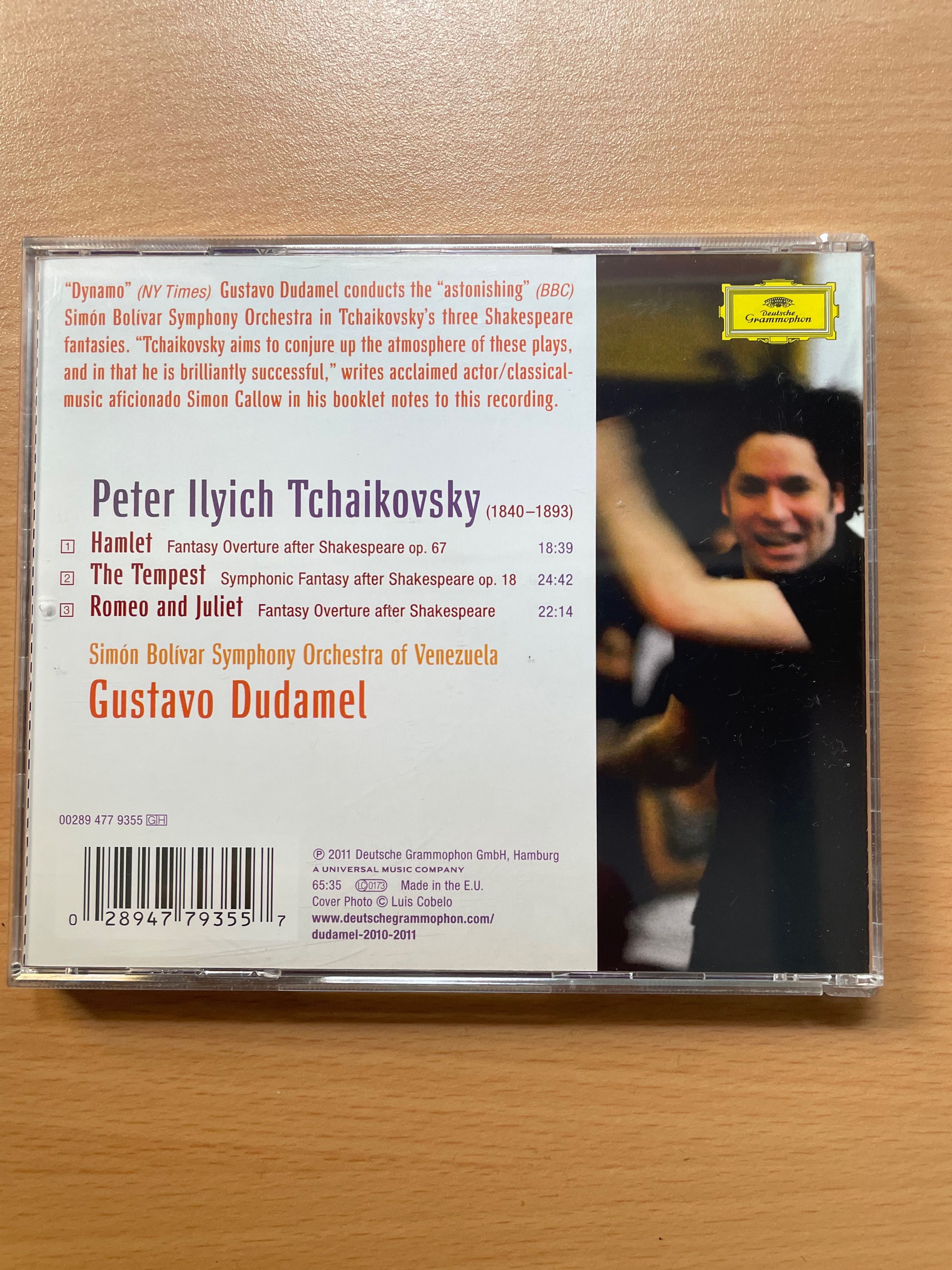 CD Tchaikovsky, Dudamel: Shakespeare