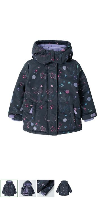 Cool Club kurtka narciarska dziewczęca r 110, NOWA