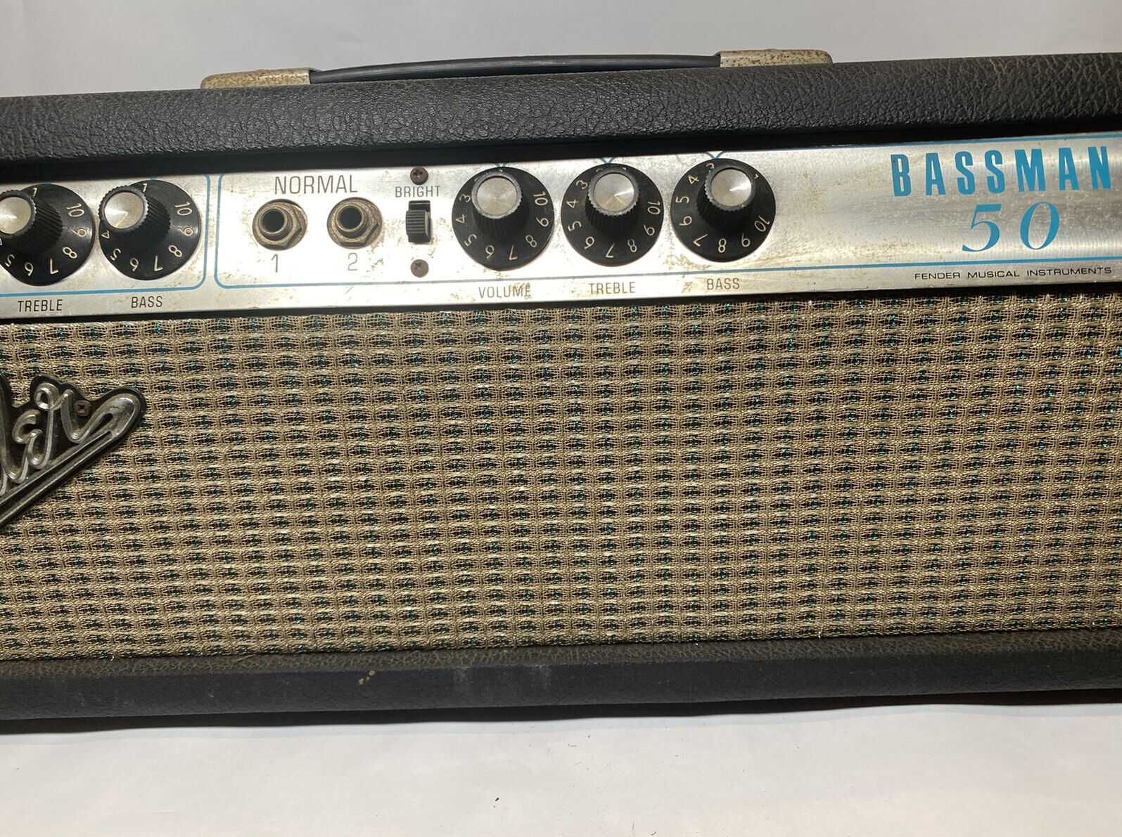Vintage Fender Bassman 50 lampowy USA '70 lata