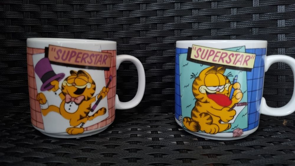Kubki garfield kolekcja