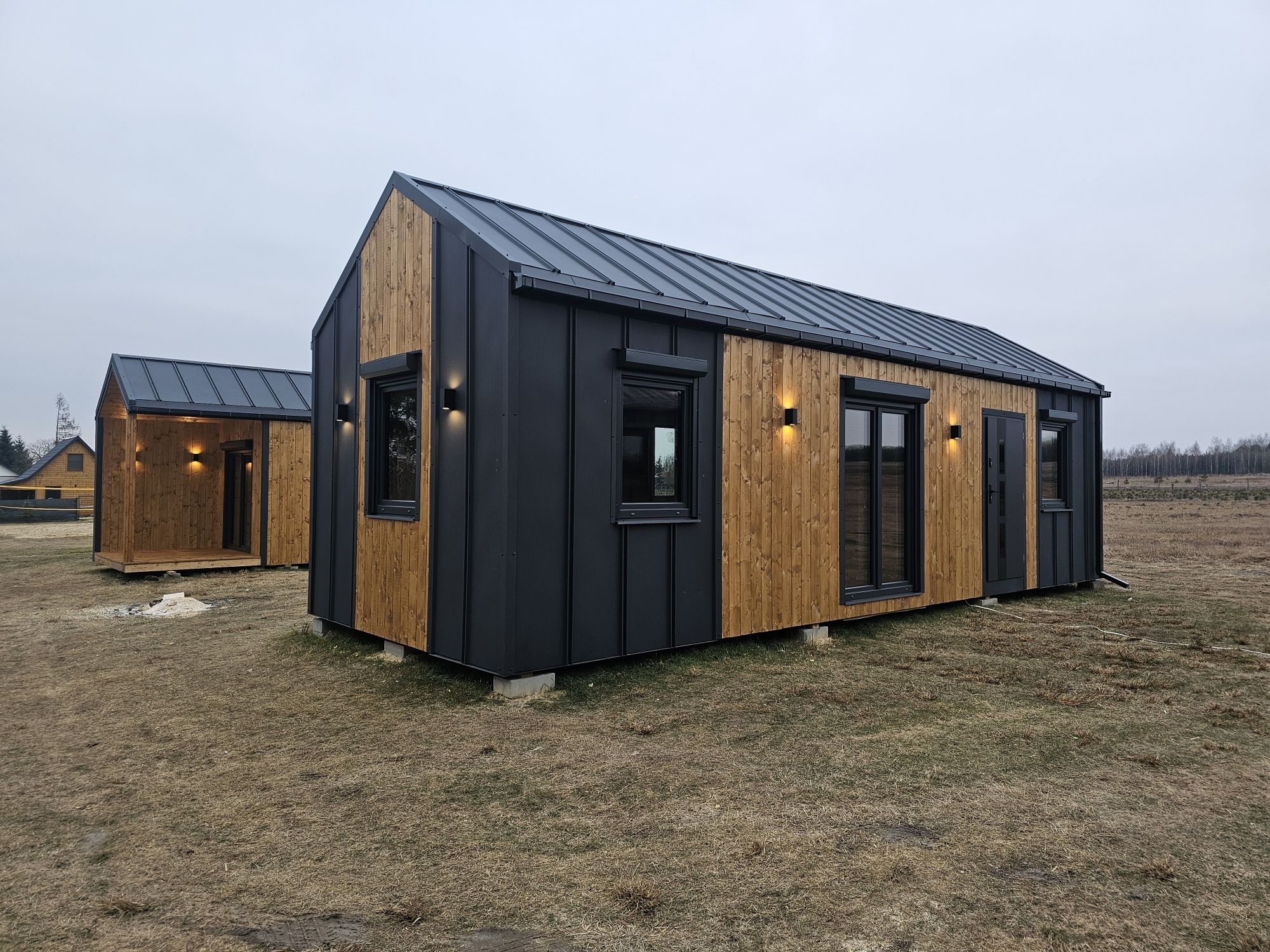 Domek mobilny tiny house 40m2 caloroczny