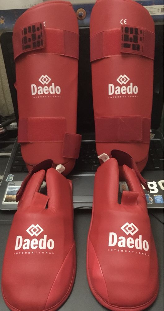 Захист гомілки з футами для єдиноборств DAEDO BO-5074