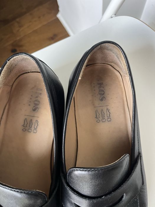 Чоловічі шкіряні лофери/мокасини/сліпони/дербі IKOS