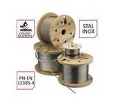 Lina Linka stalowa nierdzewna nierdzewka kwasoodporna A4 INOX 1-12 mm
