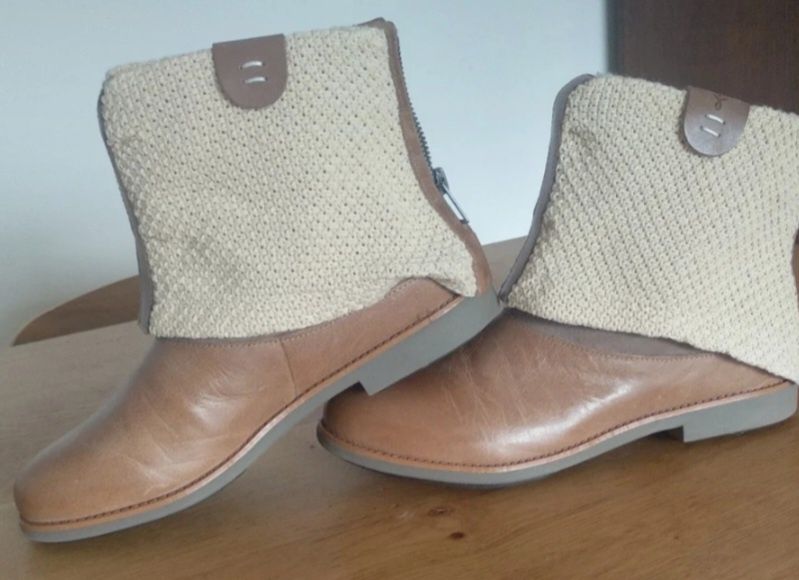 Emu Australia Ugg nowe botki Skóra  r.39