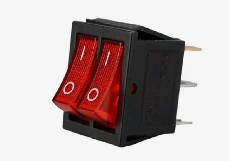 Перемикач клавішний подвійний