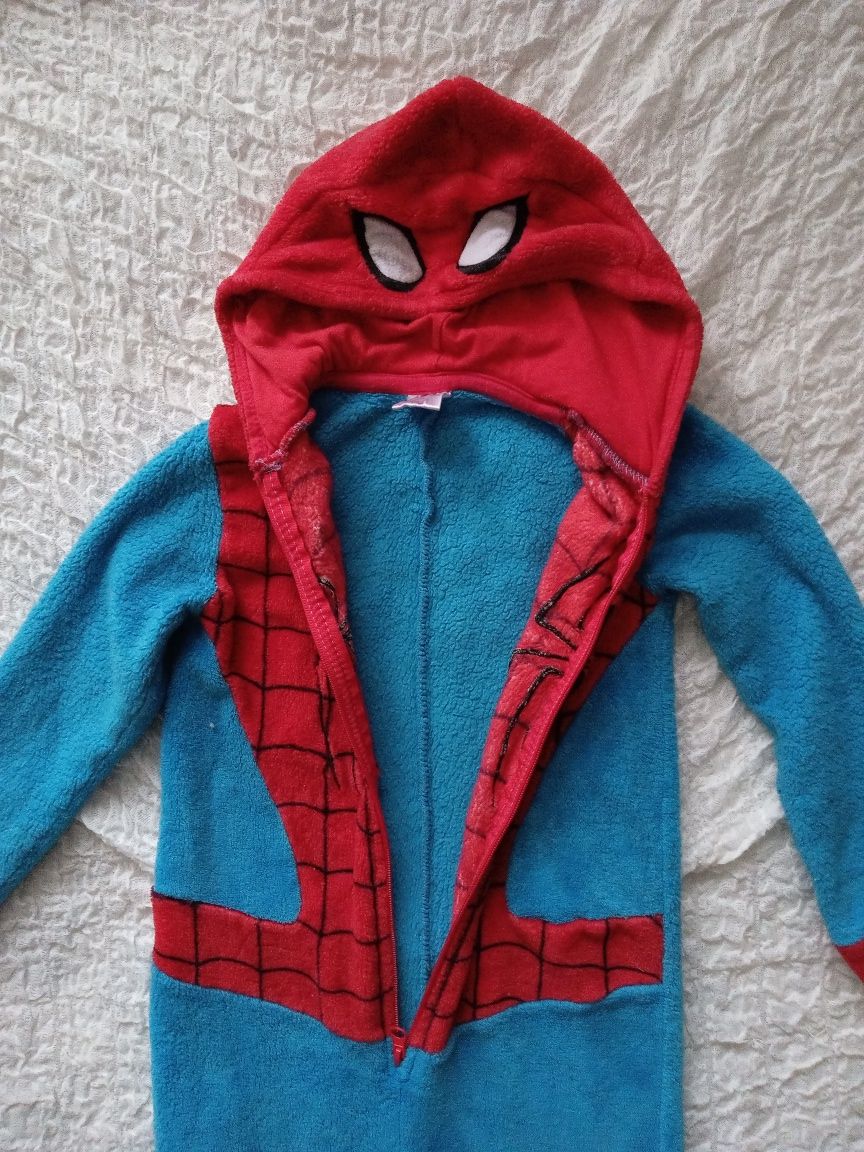 Spiderman strój kostium przebranie 110/116 cm