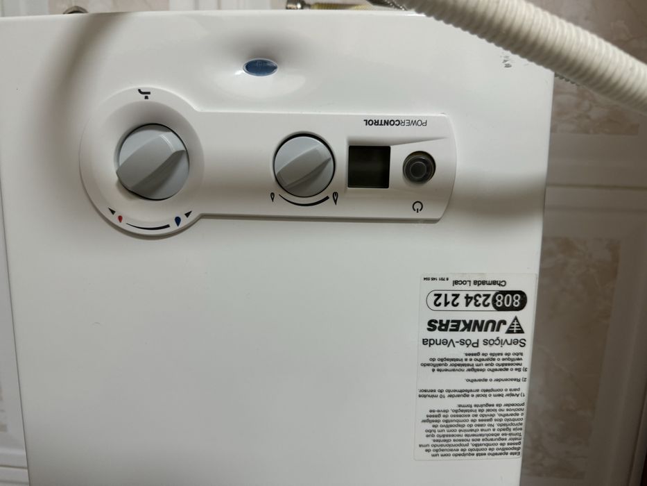 Esquentador gas natural