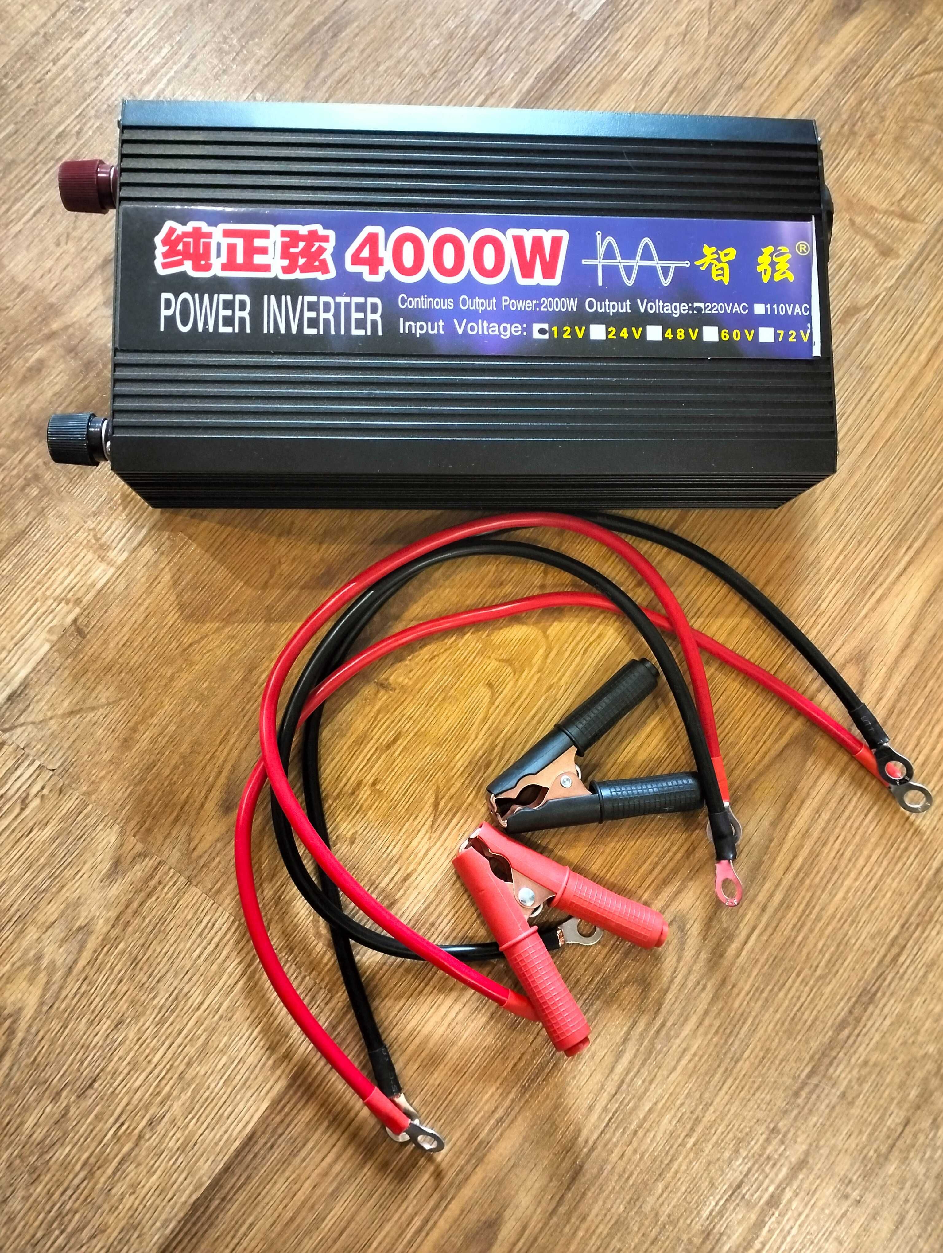 Инвертор 12v на 220v 4000 Ват