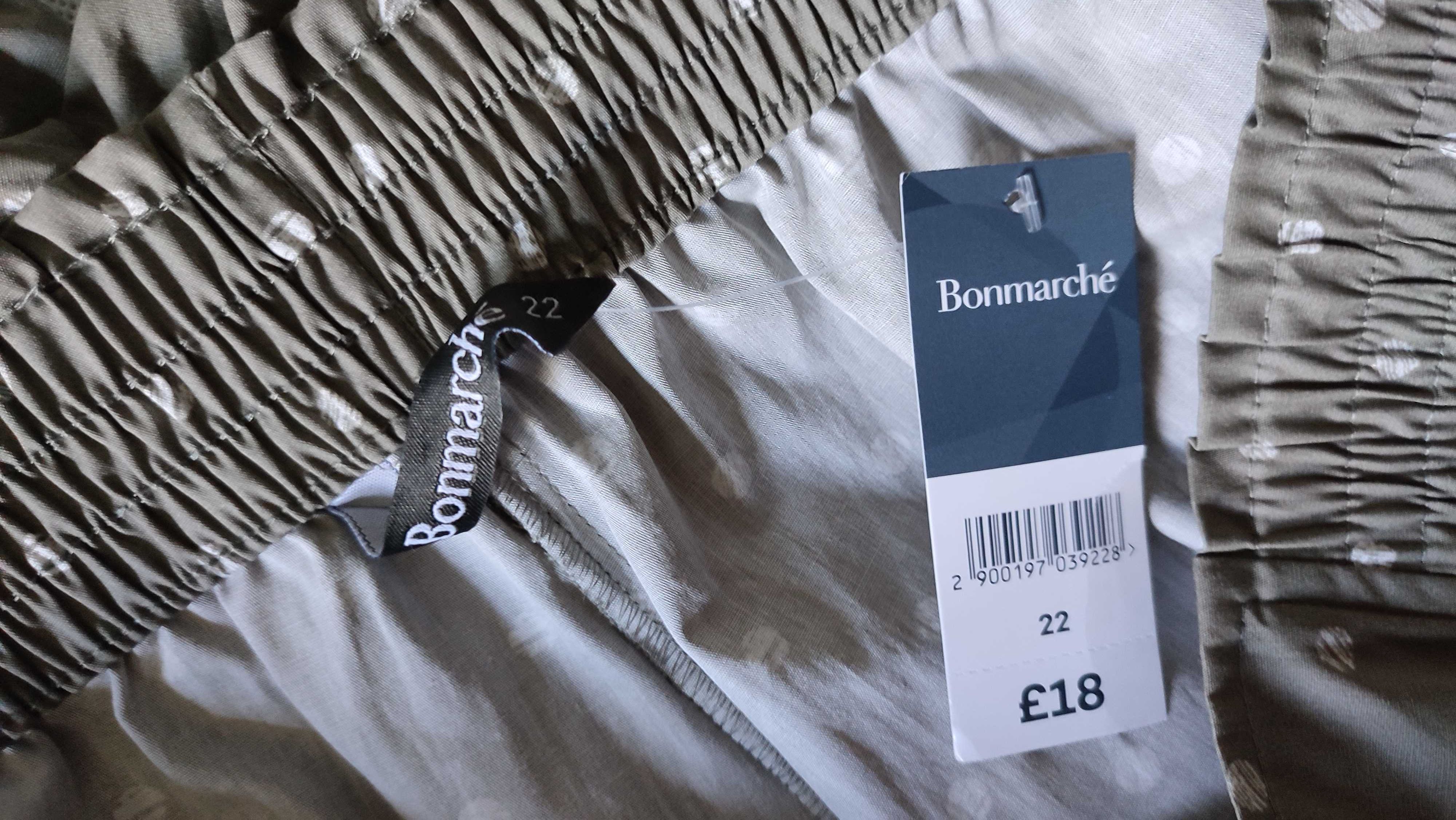 Spodenki damskie rybaczki plus size bawełniane rozmiar 22