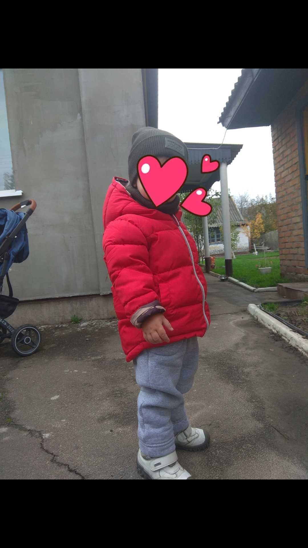 Демо куртка для хлопчика на зріст від 86 см