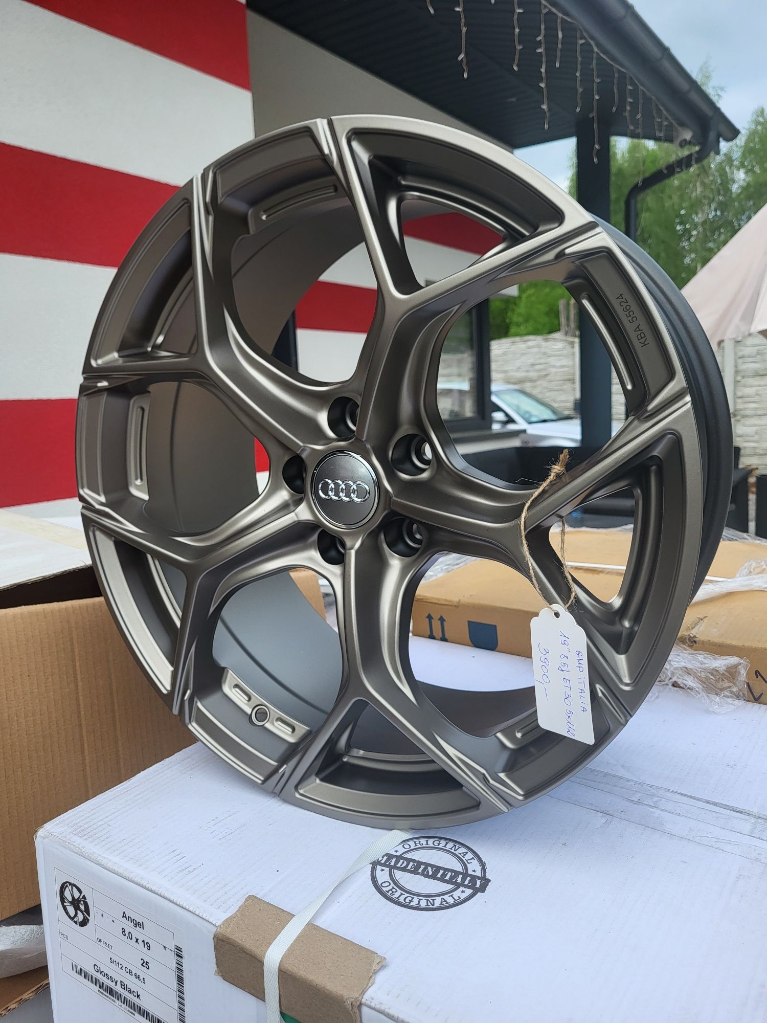Alufelgi GMP 19" 5x112 ET30 Audi Q5 A6 C8 C7 A4 B9 B8 A5 A7 BRĄZ !