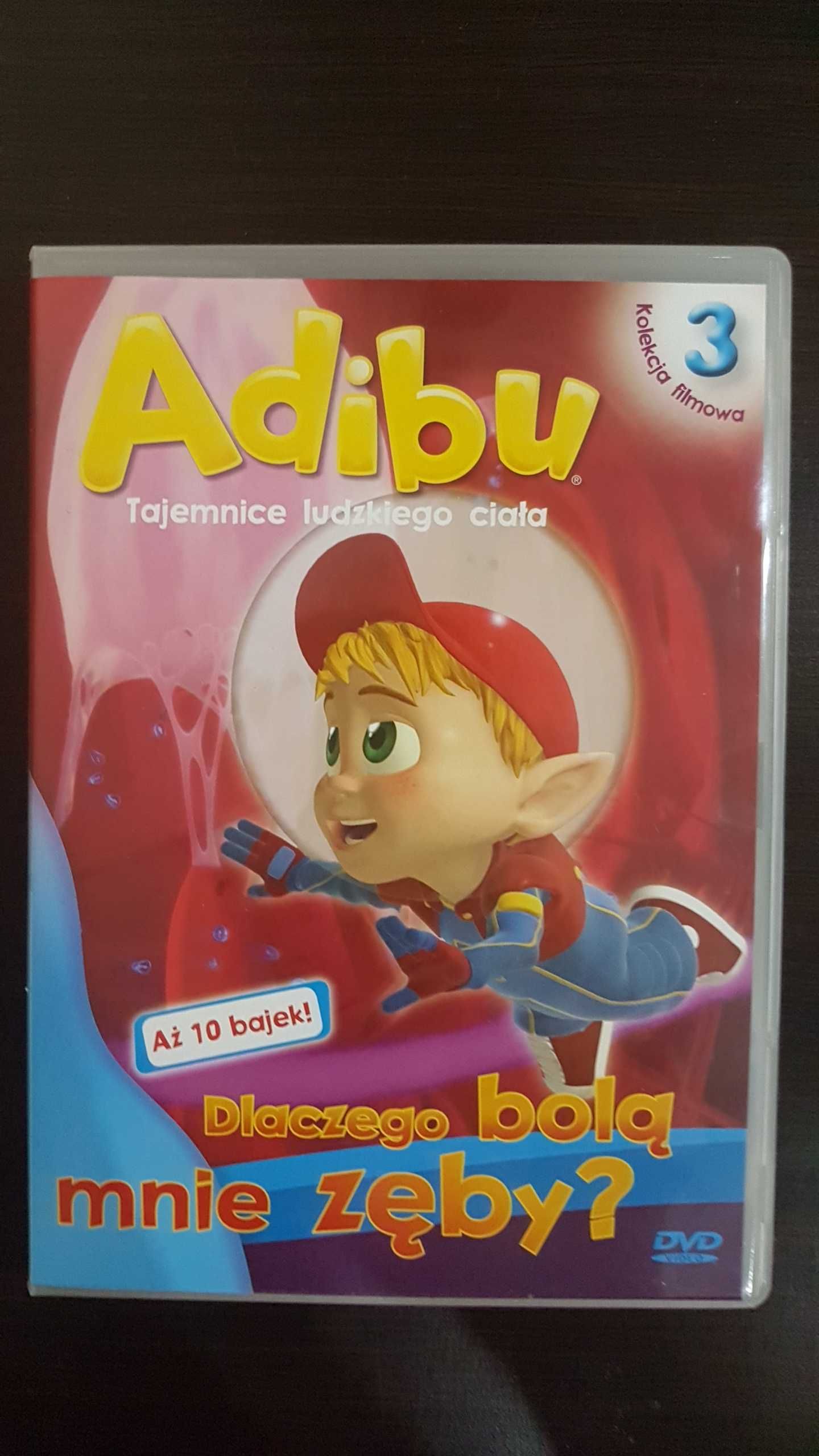 Film DVD Dlaczego bolą mnie zęby? Adibu Tajemnice ludzkiego ciała