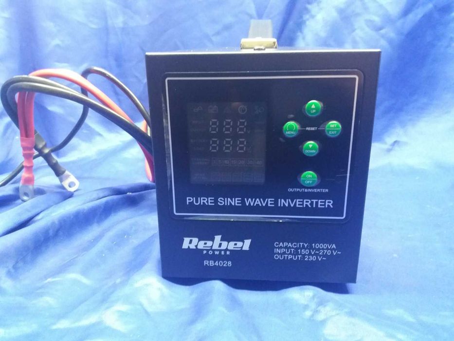 Комплект ДБЖ ИБП 1000VA+LiFePo4 12v 100ah чистый синус новое в наличии