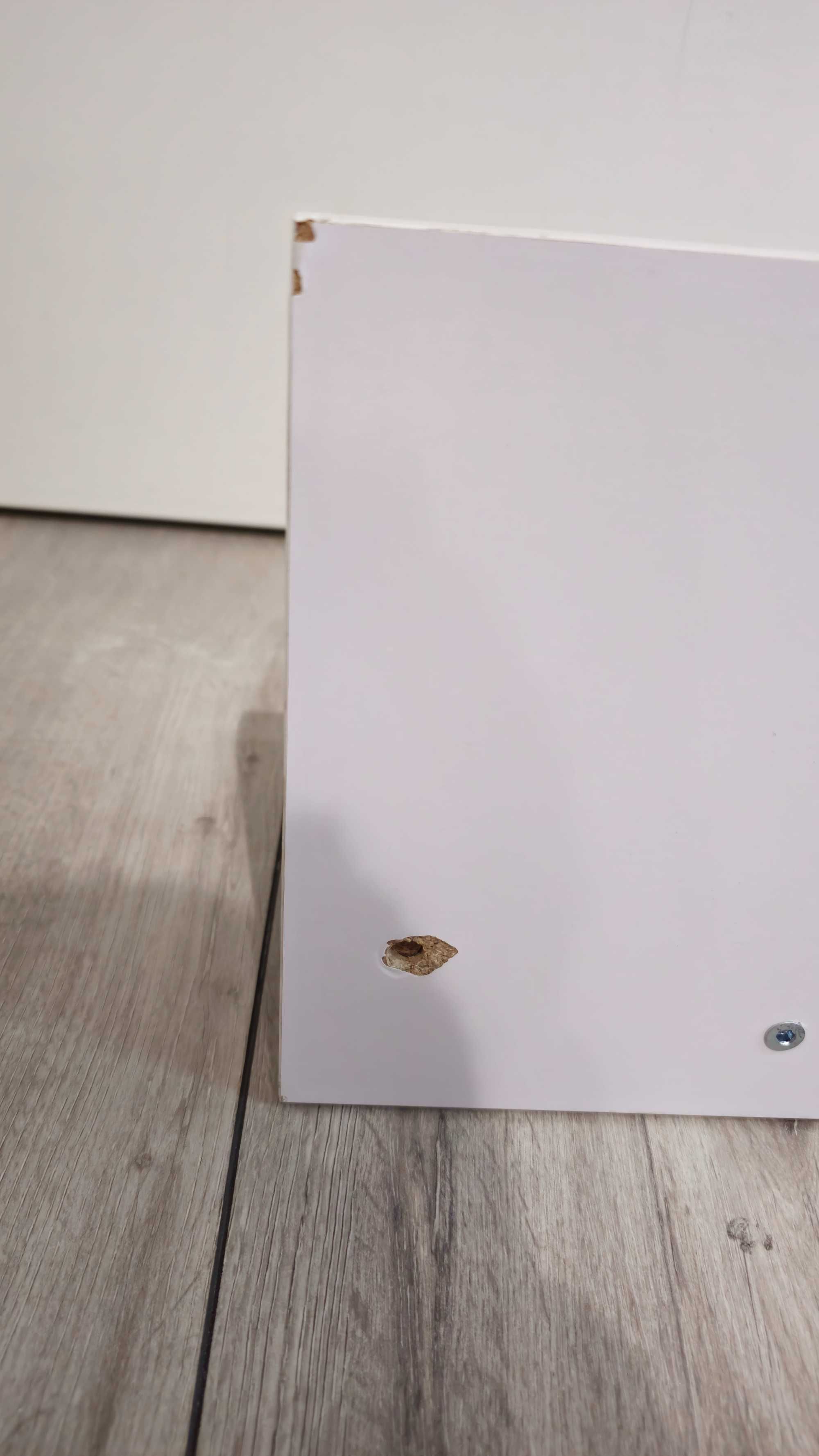 Półka wisząca biała 100 cm