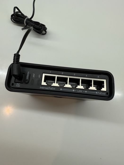 Бездротовий маршрутизатор (роутер) Mikrotik hAP ac lite 2,4/5 ГГц