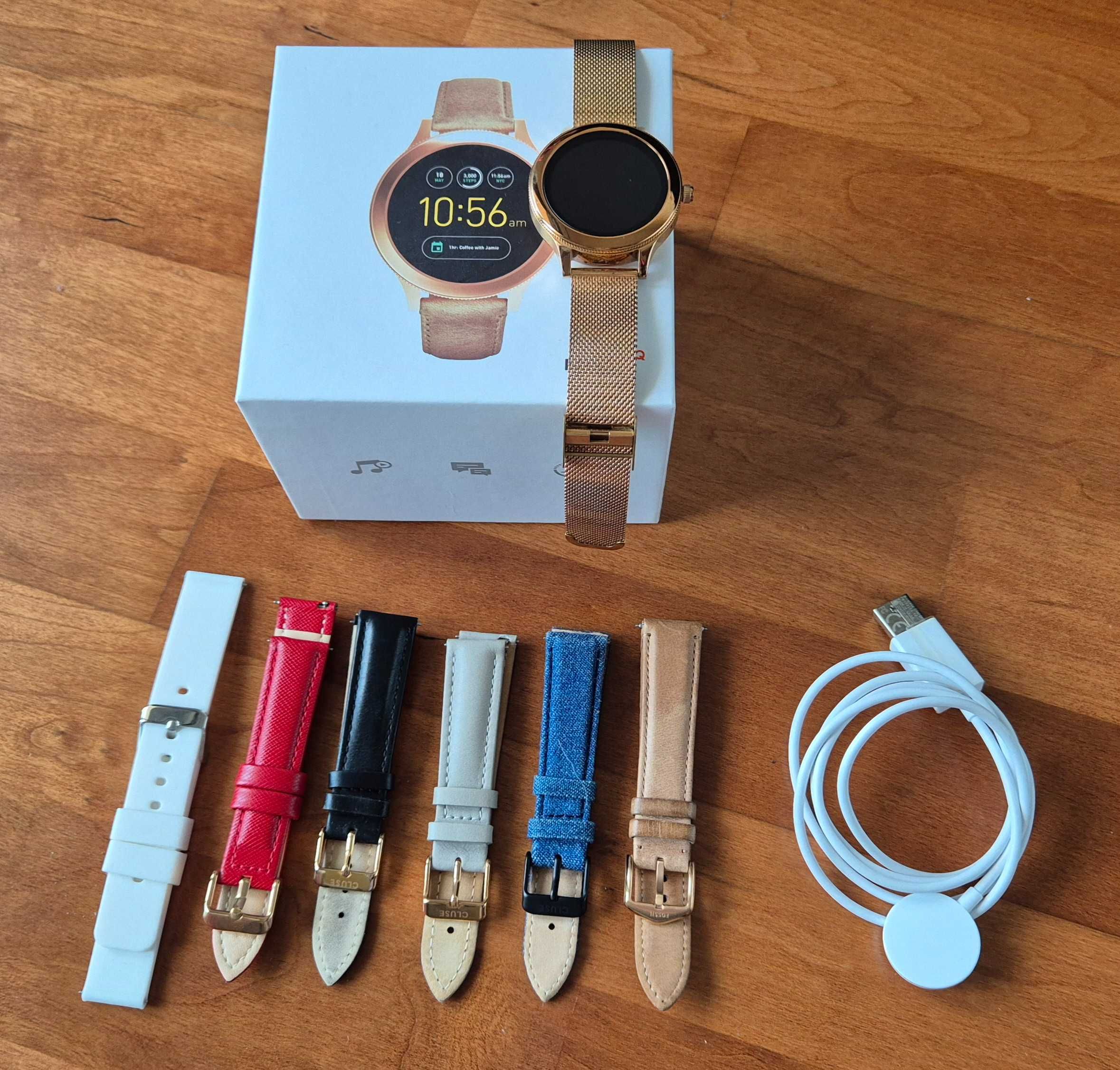 Fossil Q Venture Relógio Smartwatch Mulher FTW6005