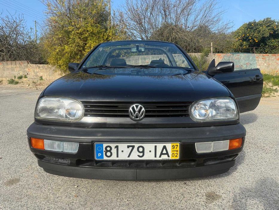 VW Golf 3 1.6 Cabrio - caixa de 5 velocidades e 3 portas