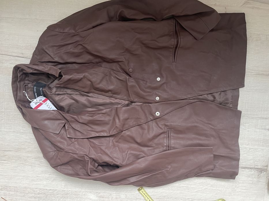 Піджак з  єкошкіри М