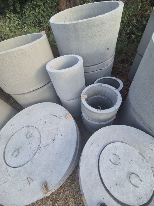 Бетонные Кольца септик,колодец,яма под ключ,.
