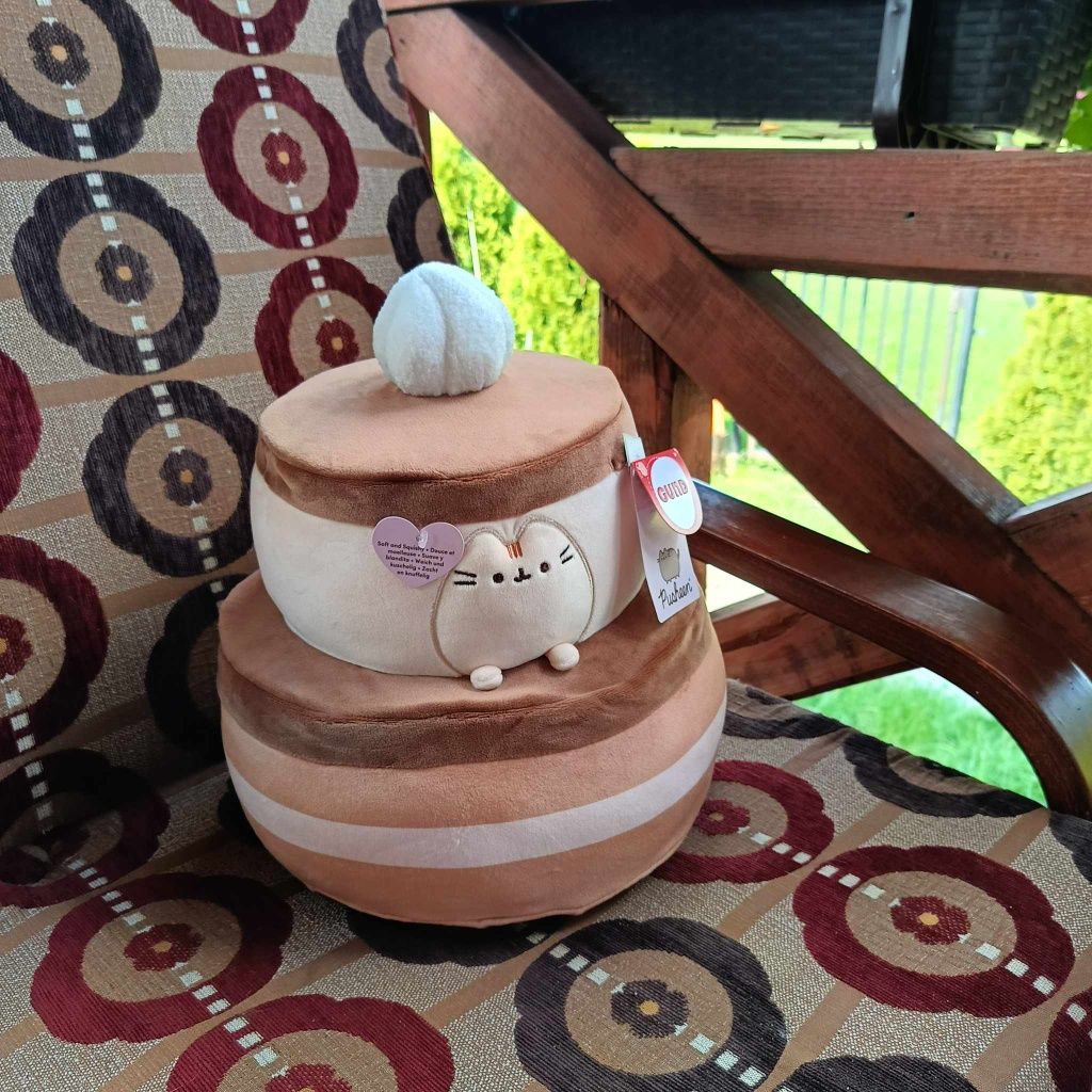 Pusheen tort duży!! nowość!! 30 cm maskotka