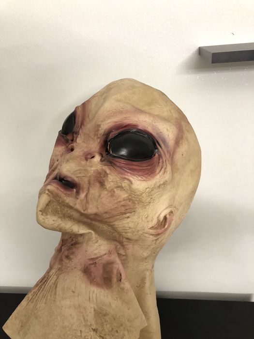 Maska obcy, alien. Lateks