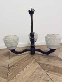 Lampa sufitowa Vintage prl żyrandol