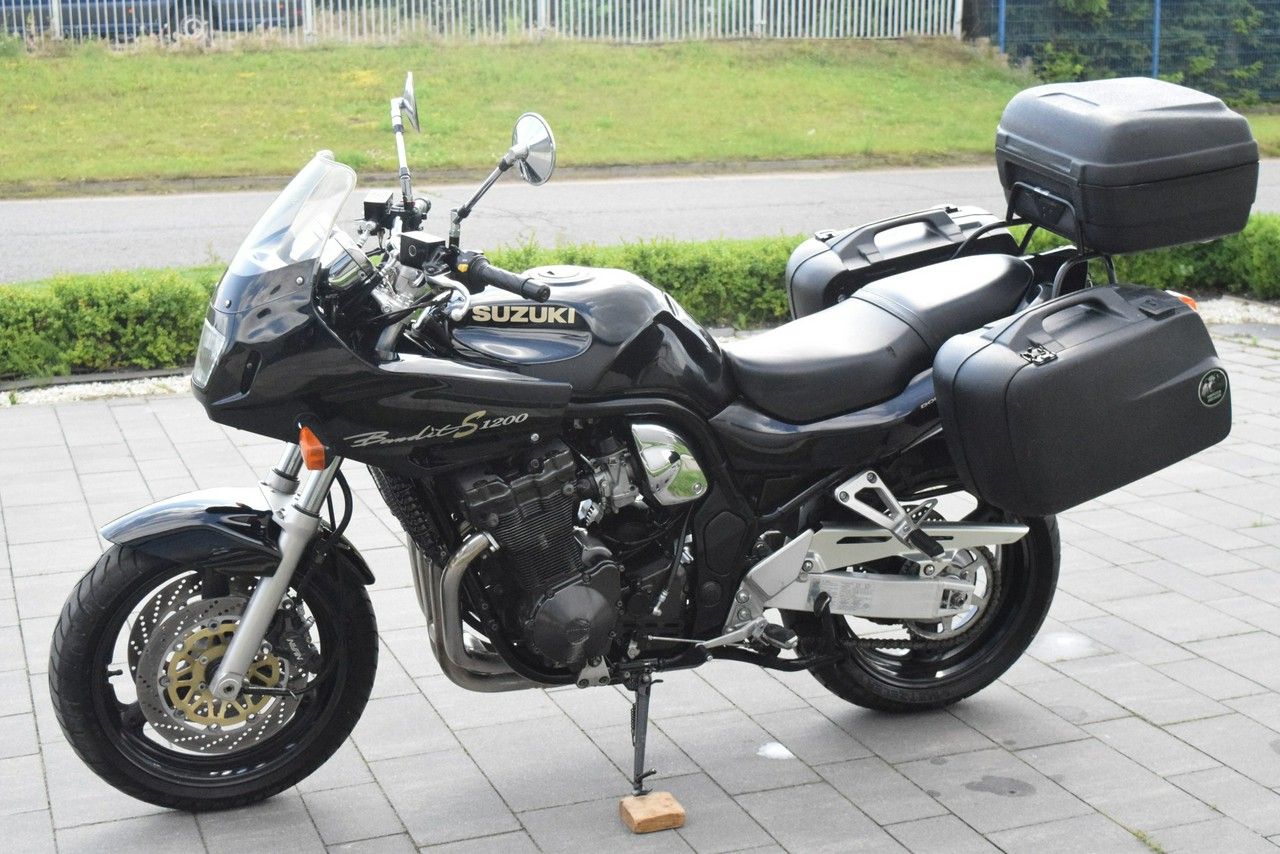 Suzuki GSF / Bandit 3 kufry, dok. na km, oryginał, z niemiec***