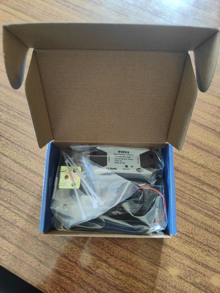 Módulo WiFi abertura portão garagem