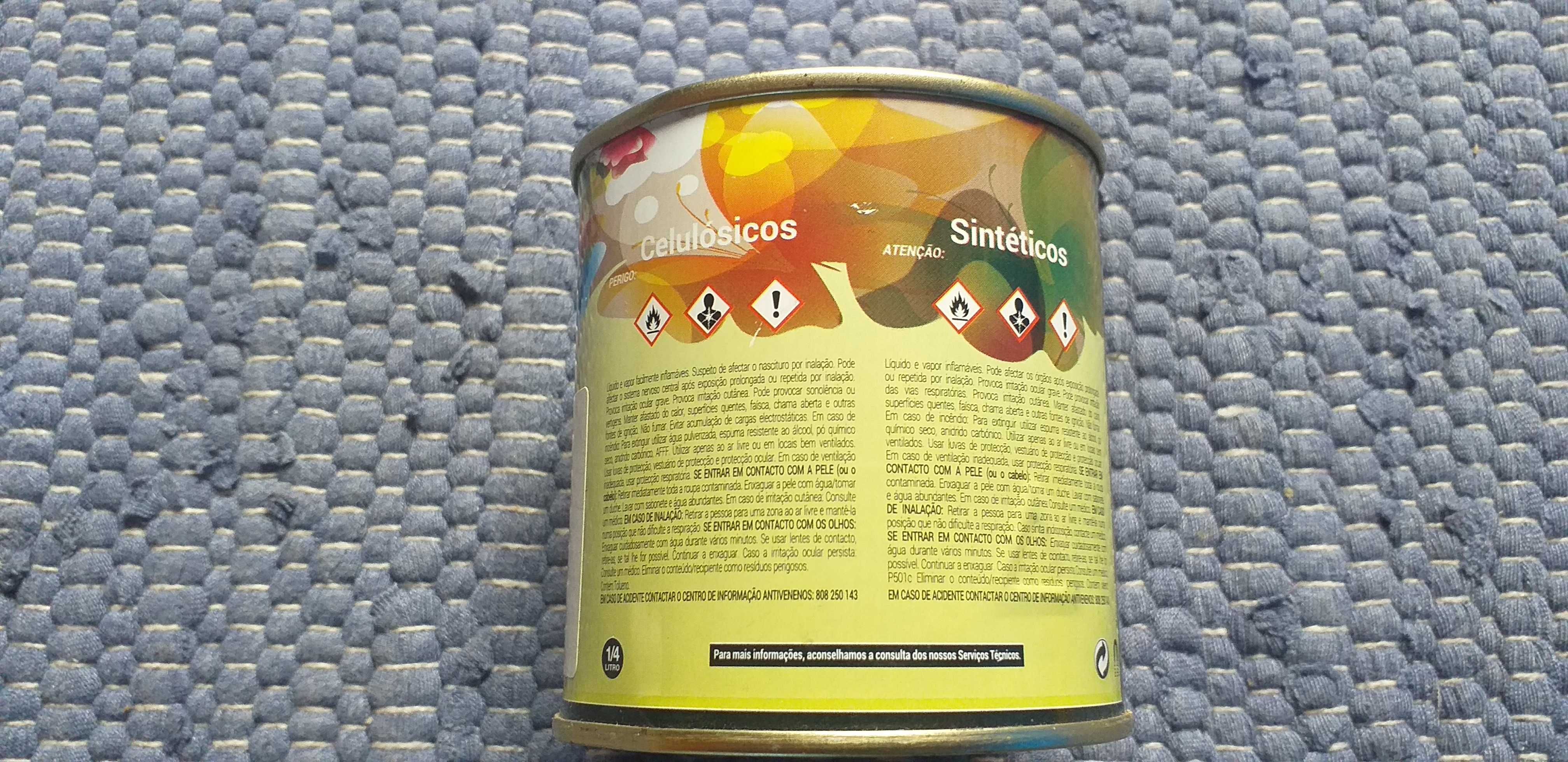 Lata tinta Triunfante - Azul - nova - portes incluidos