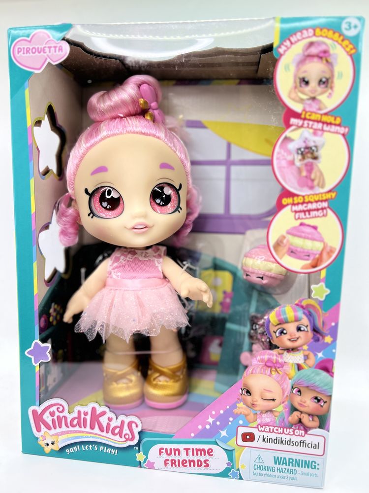 Кукла Kindi Kids - Bella Bow,Pirouetta,Dr Cindy Pops,Mini, Marsha Mell