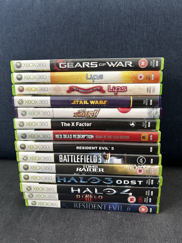 Xbox 360E 500GB + 2 pady + 15 gier + 2 mikrofony + kinect