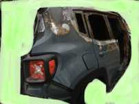 Jeep Renegade 14r-&gt; 4x4 Błotnik Ćwiartka Prawy Tył lak-385
