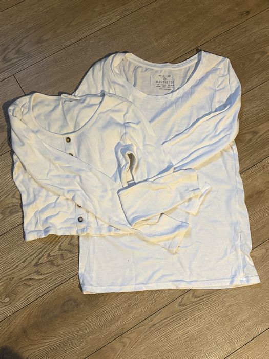 dwie koszulki z dlugim rekawem
