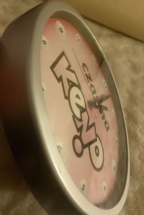 Zegar ścienny ,firmowy Totalizatora Sportowego - niepowtarzalny