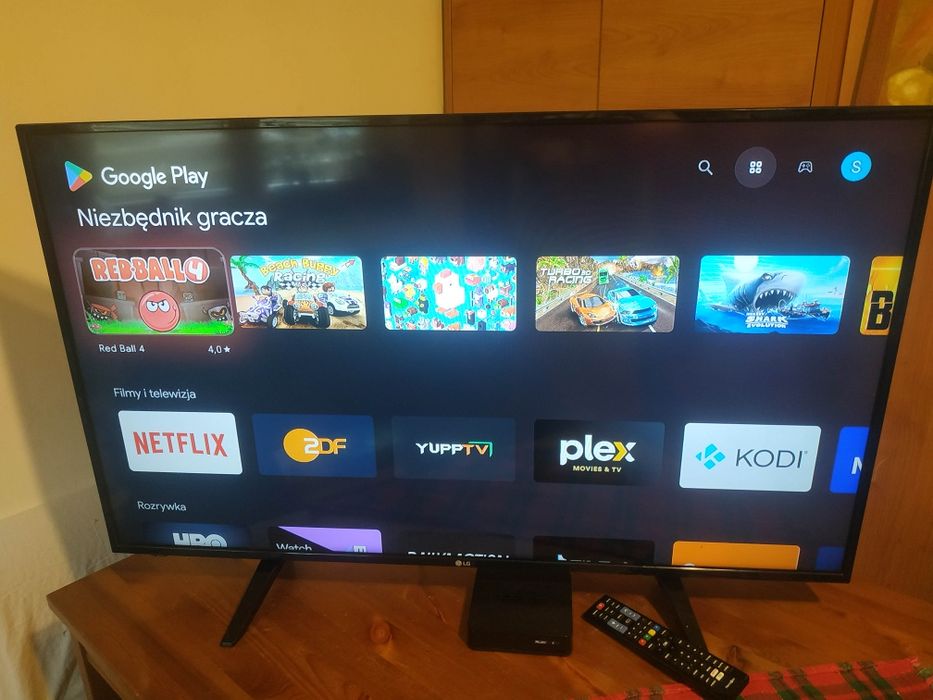 TV 43" LG + Smart Tv dekoder WIFI Android Netflix YouTube
